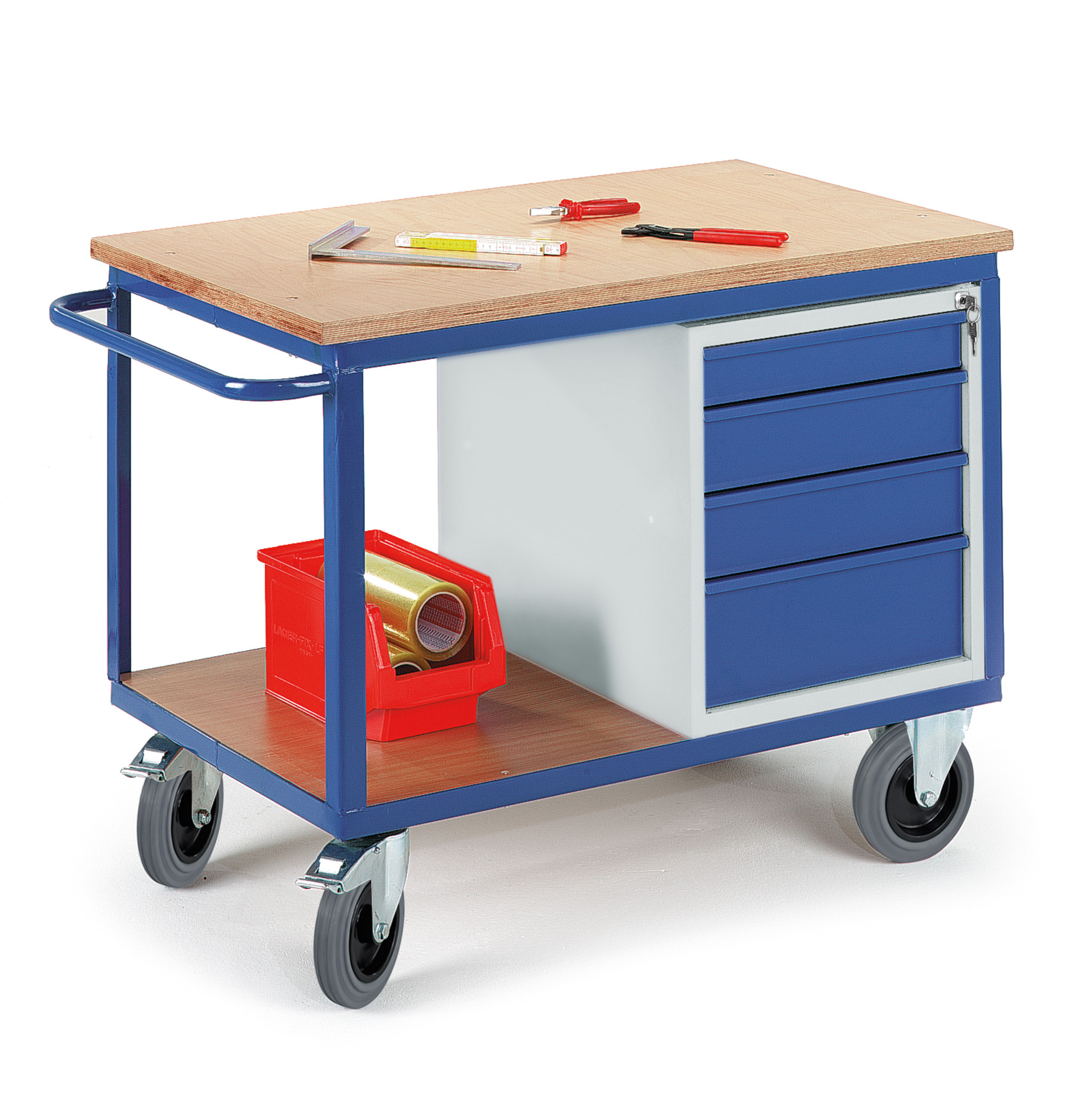 Werkstattwagen mit Schubladenschrank